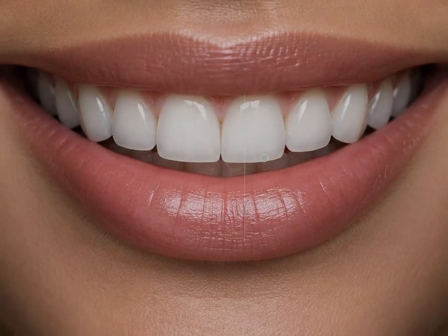 Natural healthy smile